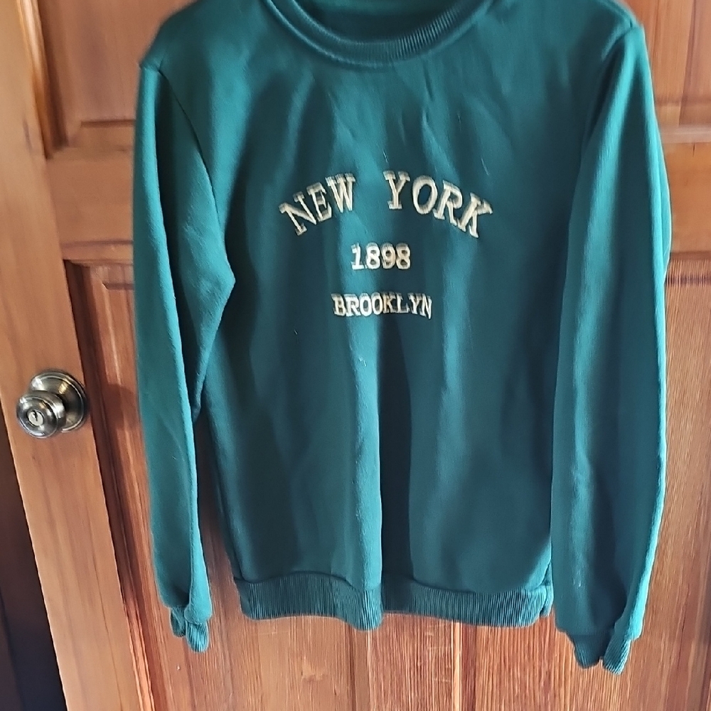 Green New York 1898 Brooklyn Sweatshirt